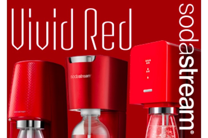 ソーダストリーム「Vivid Red」開催！マシンセットが最大5,000円相当お得