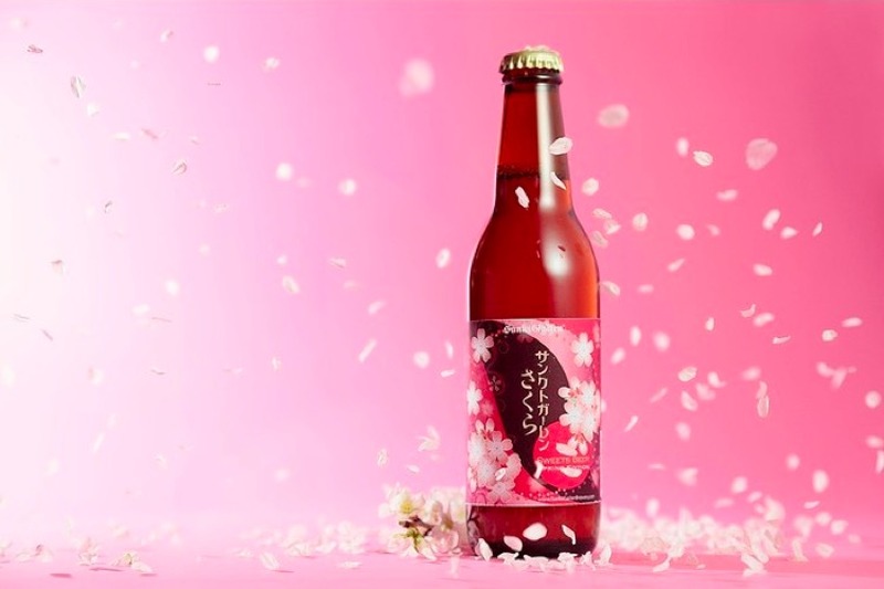 本物の桜の花と葉で風味付けをしたビール「サンクトガーレン さくら」発売！