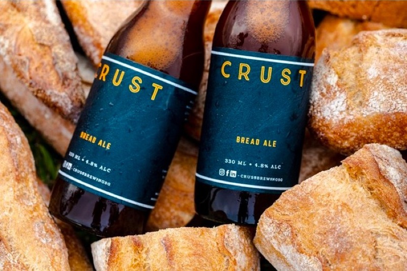 日本初！フードロスパンを使用したビール「CRUST PILSNER」が先行販売