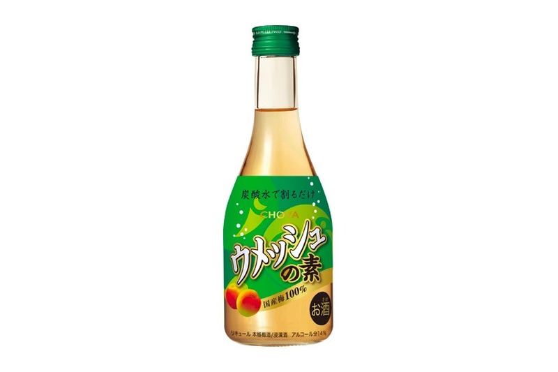 炭酸水と割って好きな濃さで楽しめる！「CHOYA ウメッシュの素」発売