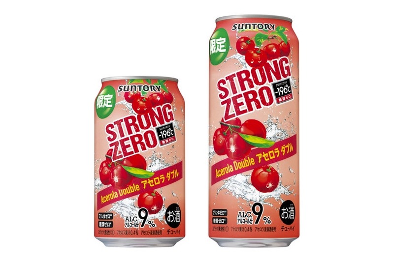 「－１９６ ストロングゼロ〈アセロラダブル〉」が期間限定新発売！