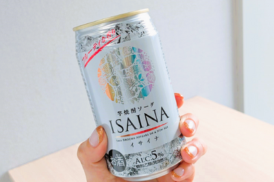 【コンビニでしか買えない！人気の“香り系焼酎”が缶サワーに】「ＩＳＡＩＮＡ」芋焼酎ソーダ5％が新発売 画像