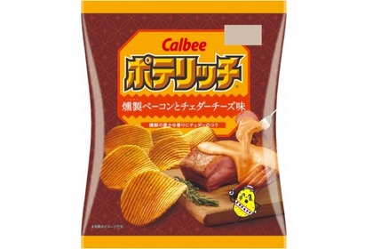 最高のおつまみスナック「ポテリッチ 燻製ベーコンとチェダーチーズ味」コンビニ限定で発売！ 画像