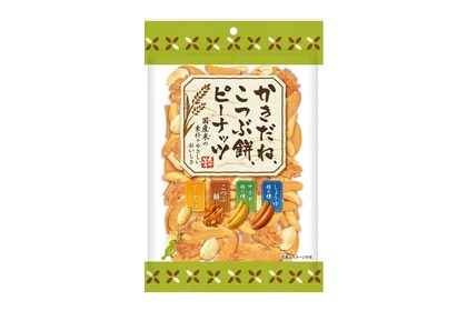 【コレさえあれば良い...最強おつまみが爆誕だ！！】「かきだね、こつぶ餅、ピーナッツ」などの4種アソート発売 画像