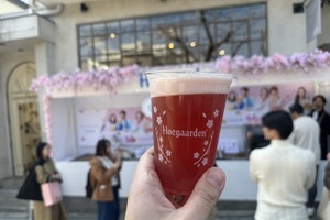 【“花見の聖地”で最高のビールが楽しめる！？】「ヒューガルデン とっておきの桜体験」キャンペーンの様子をレポート 画像