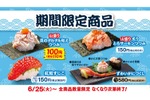 【1人飲みに最適】100円でこの山盛りネタ！？「はま寿司」の期間限定商品4品がお得すぎる 画像